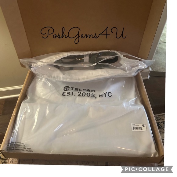 Authentic Telfar Large Iconic Black Weekender/Shopper - Picture 6 of 6